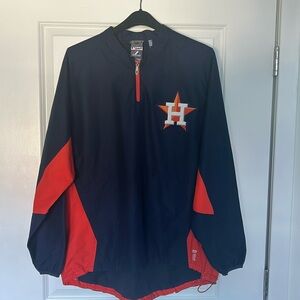 Houston Astros Pull Over. Majestic - COOL BASE